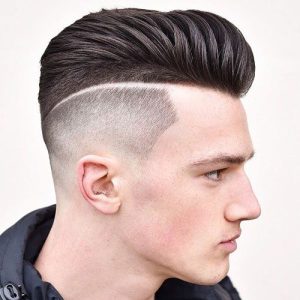 Skin Fade Pompadour Haircuts