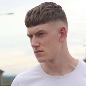 Blunt Cut for Medium Length Hair for Men