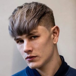 Side Swept Fringe for Medium Length Hair for Men