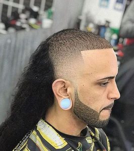 Skullet Mullet Hairstyle