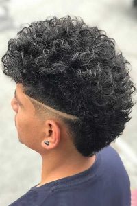 Afro Hawk with Mid Taper