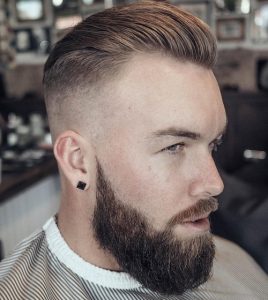 Slicked Back Short Hairstyles for Men